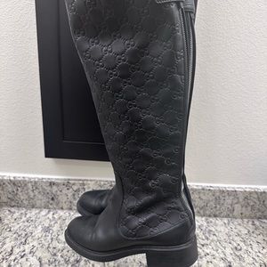 Gucci Leather Boots